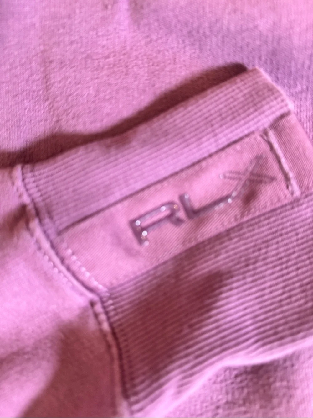Ralph Lauren RLX Lavender Track Pants & Sweatshirt Set